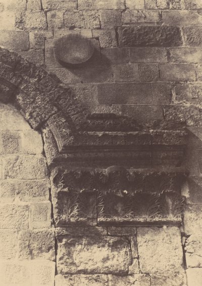 Jerusalem. Tempelbezirk. Details des Goldenen Tores von Auguste Salzmann